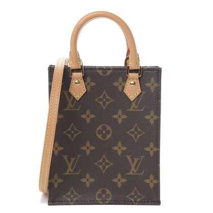 Louis Vuitton Monogram Petit Sac Plat 1 of 9