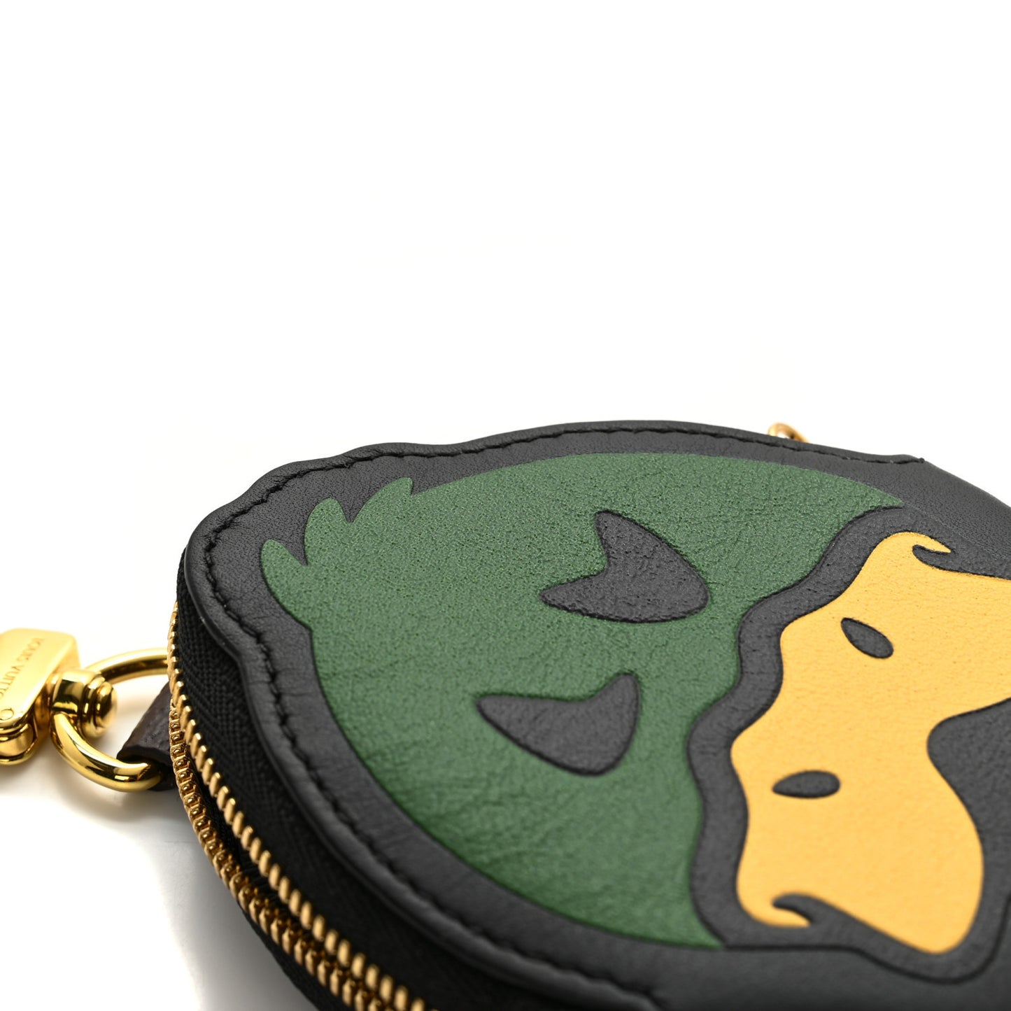 X NIGO Monogram Duck Coin Card Holder Black