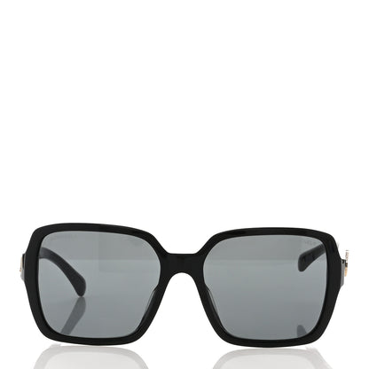 Chanel Acetate Square Sunglasses 5408-A Black 2 of 7