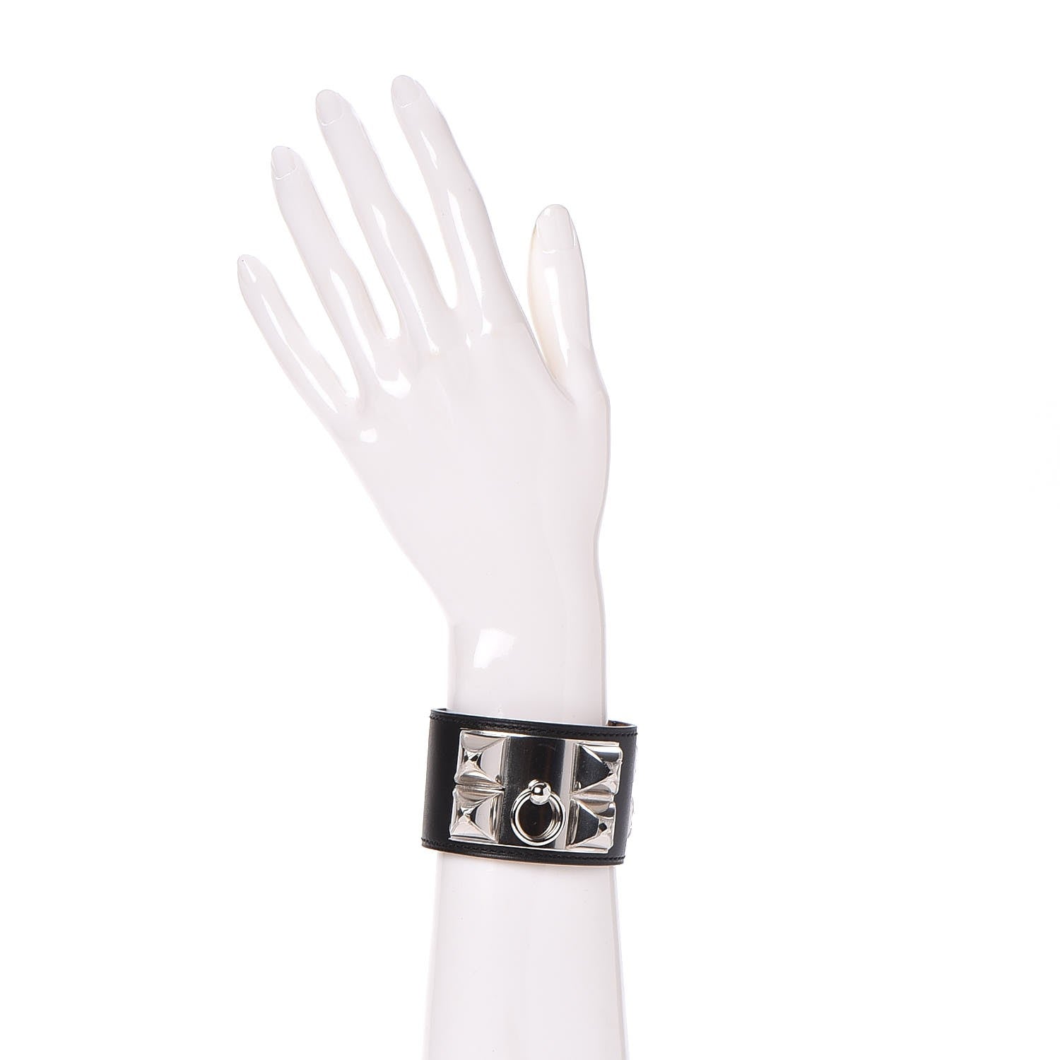 Hermes Chamonix Collier de Chien CDC Bracelet S Black 2 of 7