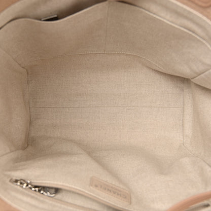 Chanel Mixed Fibers Small Deauville Tote Beige 6 of 11