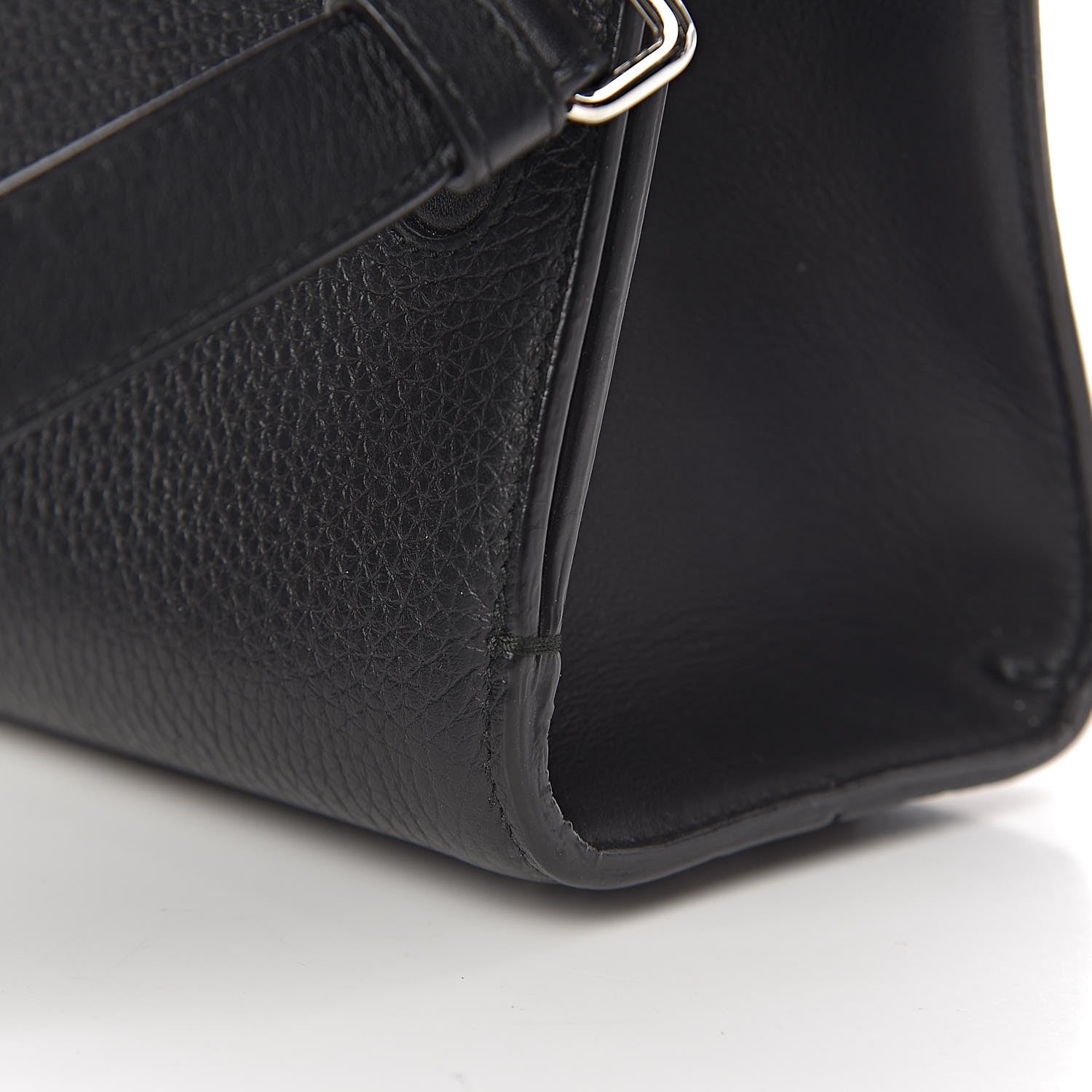 Christian Dior Grained Calfskin Mini Diorever Flap Black 15 of 16