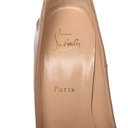 Christian Louboutin Patent So Kate 120 Pumps 39 Nude 7 of 8