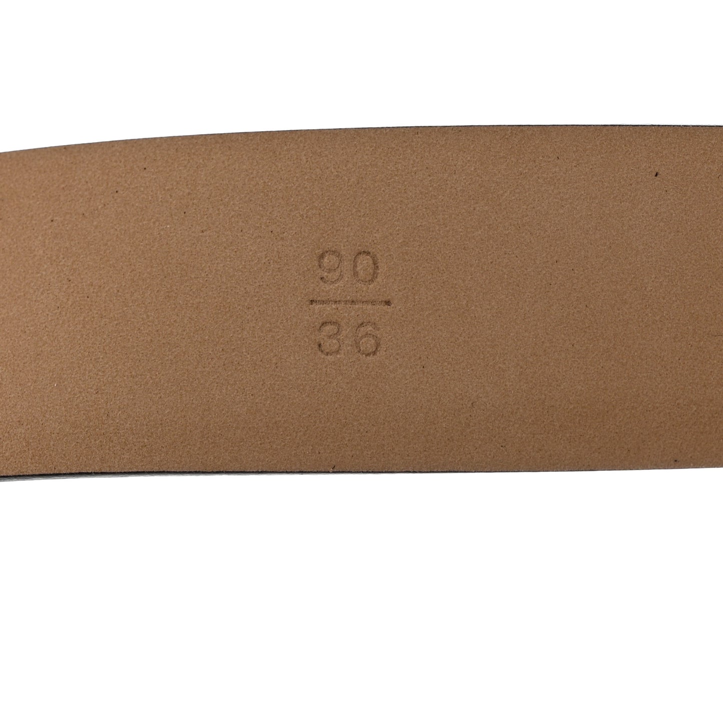 Calfskin CC Belt 90 36 Black