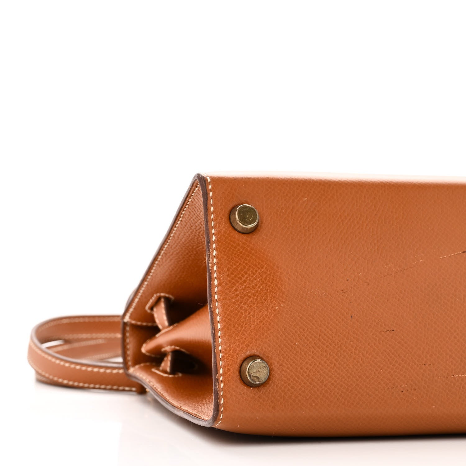 Hermes Courchevel Mini Kelly Sellier 20 Gold 9 of 10
