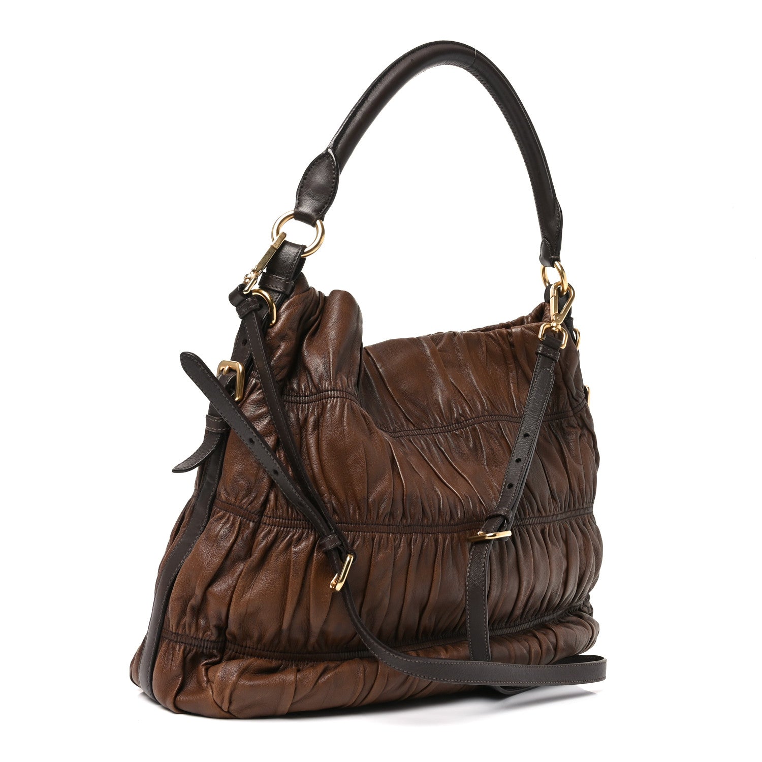 Prada Nappa Gaufre Antik Hobo Noce 1779907 – FASHIONPHILE