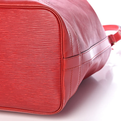 Louis Vuitton Epi Noe Castillan Red 23 of 23