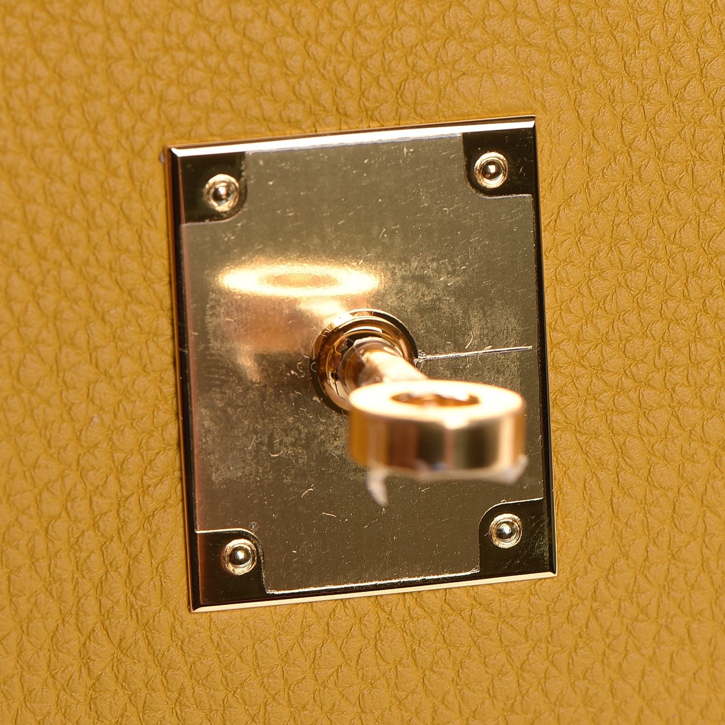Togo Birkin 30 Jaune Ambre