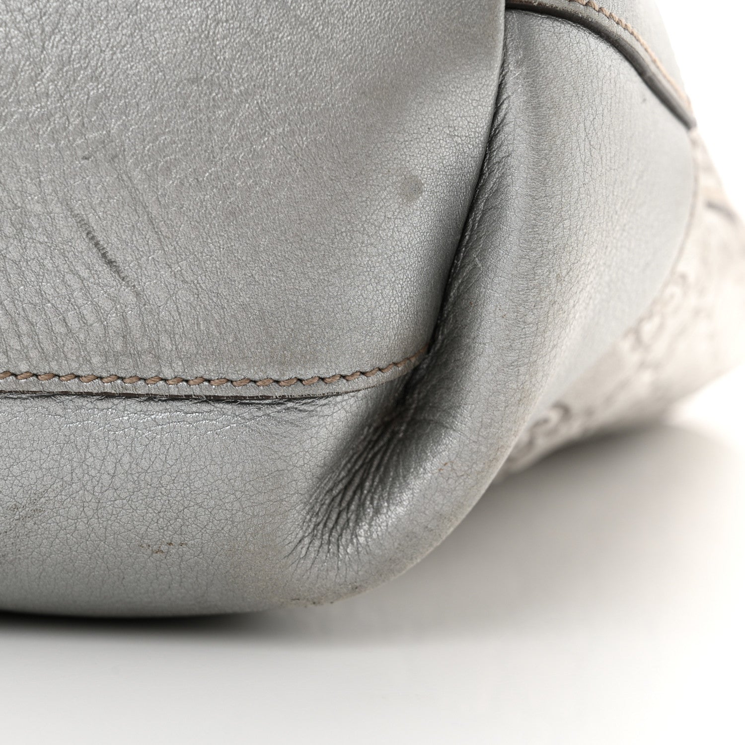 Gucci Guccissima Large Tote Silver 21 of 21