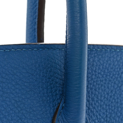 Hermes Taurillon Clemence Birkin 30 Mykonos 13 of 13
