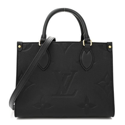 Louis Vuitton Empreinte Monogram Giant Onthego PM Black 1 of 9
