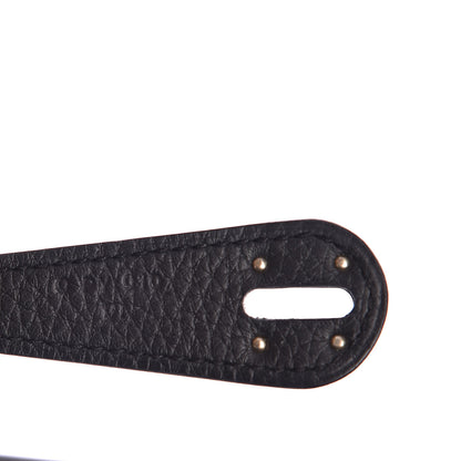 Hermes Taurillon Clemence Lindy 26 Black 7 of 11