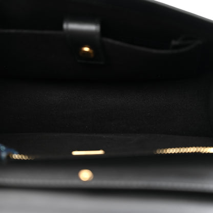 Dolce & Gabbana Calfskin DG Logo Flap Crossbody Bag Black 5 of 10
