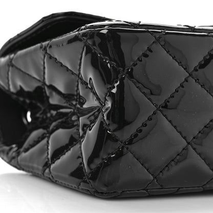 Chanel Patent Calfskin Quilted 2.55 Reissue Mini Flap So Black 8 of 10