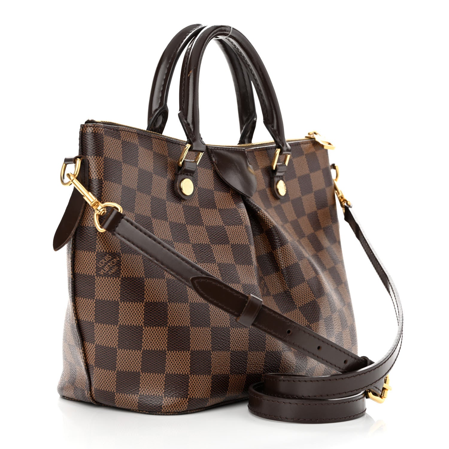 Louis Vuitton Damier Ebene Siena PM 3 of 11
