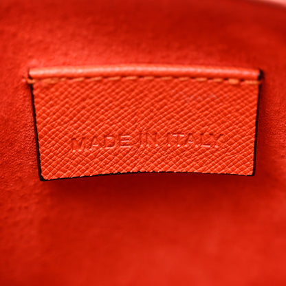 Alexander McQueen Grain Calfskin Mini Heroine Orange 7 of 11