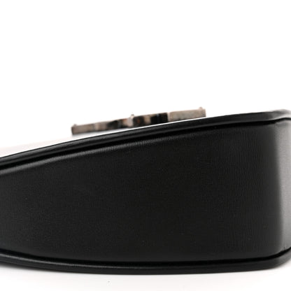 Saint Laurent Calfskin Small Monogram Love Shoulder Bag Black 10 of 12