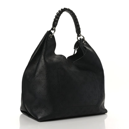 Louis Vuitton Mahina Carmel Hobo Black 3 of 11