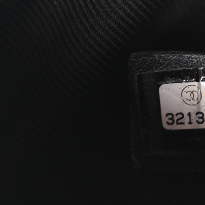 Chanel Lambskin Quilted Uniform Crossbody Bag Black 6 of 9