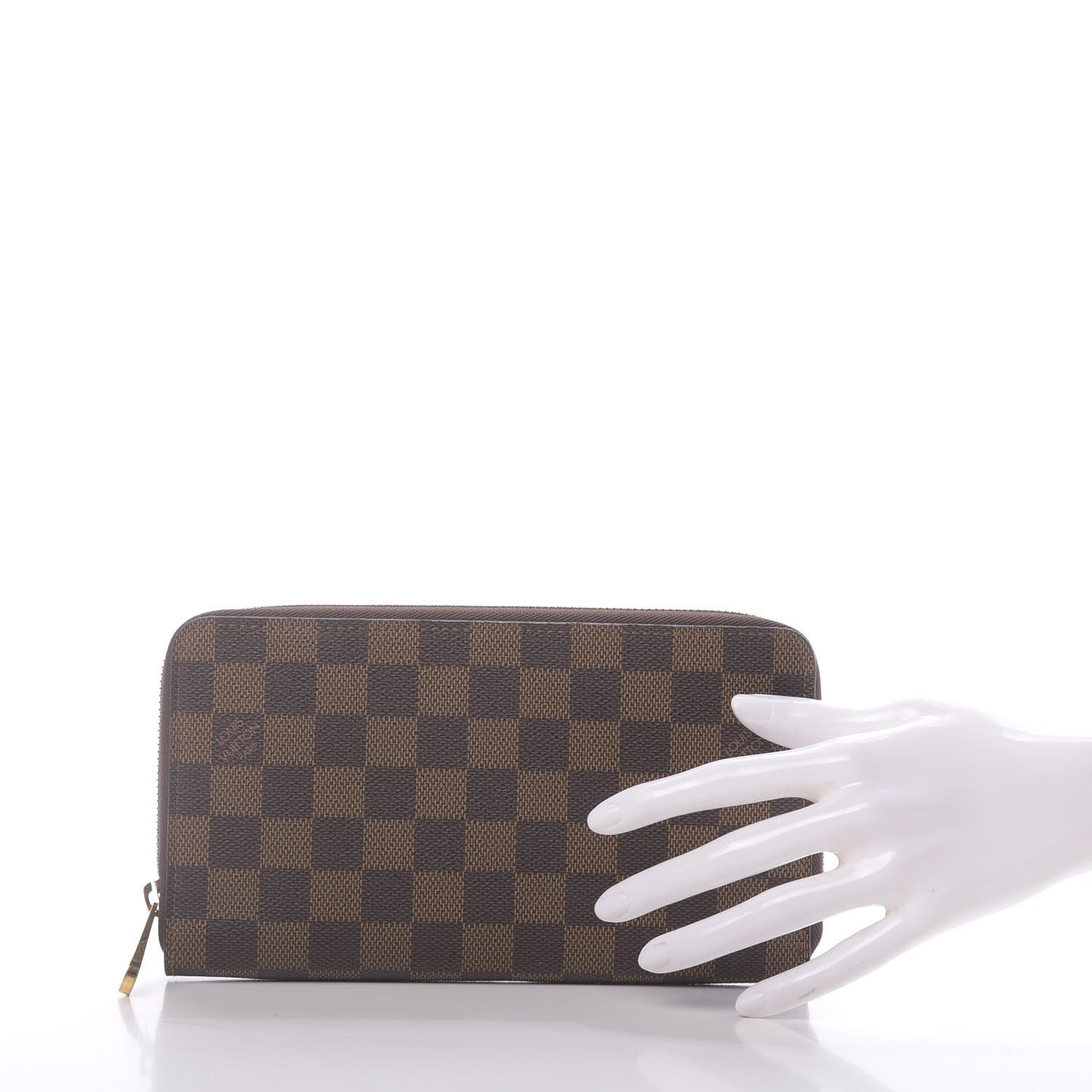 Damier Ebene Zippy Organizer Wallet