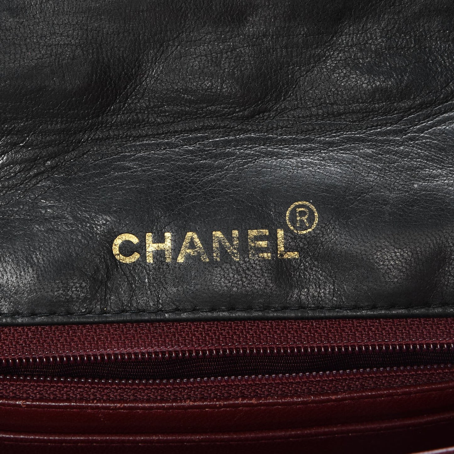 Lambskin Quilted Small Single Flap Black