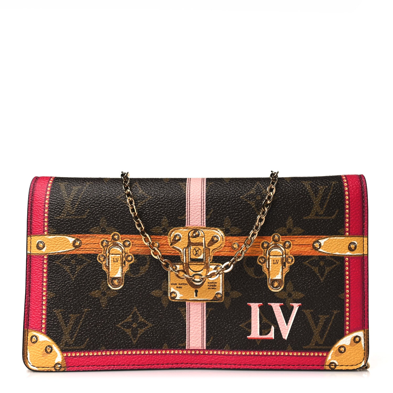 Louis Vuitton Monogram Summer Trunks Pochette Weekend 1 of 10