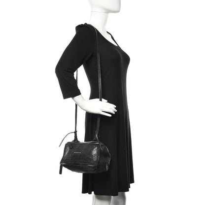 Givenchy Tumbled Sheepskin Mini Pandora Black 2 of 12