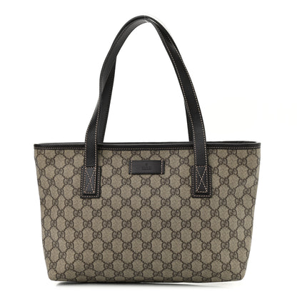 Gucci GG Supreme Monogram Small Joy Tote Dark Brown 1 of 10