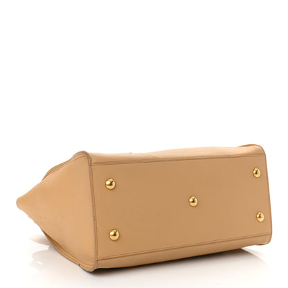 Saint Laurent Calfskin Small Classic Y Cabas Light Beige 3 of 11