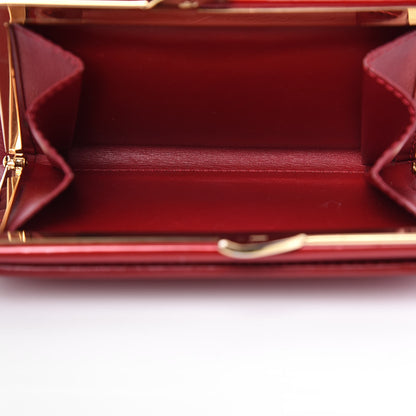 Louis Vuitton Vernis French Purse Wallet Pomme D'Amour 6 of 13