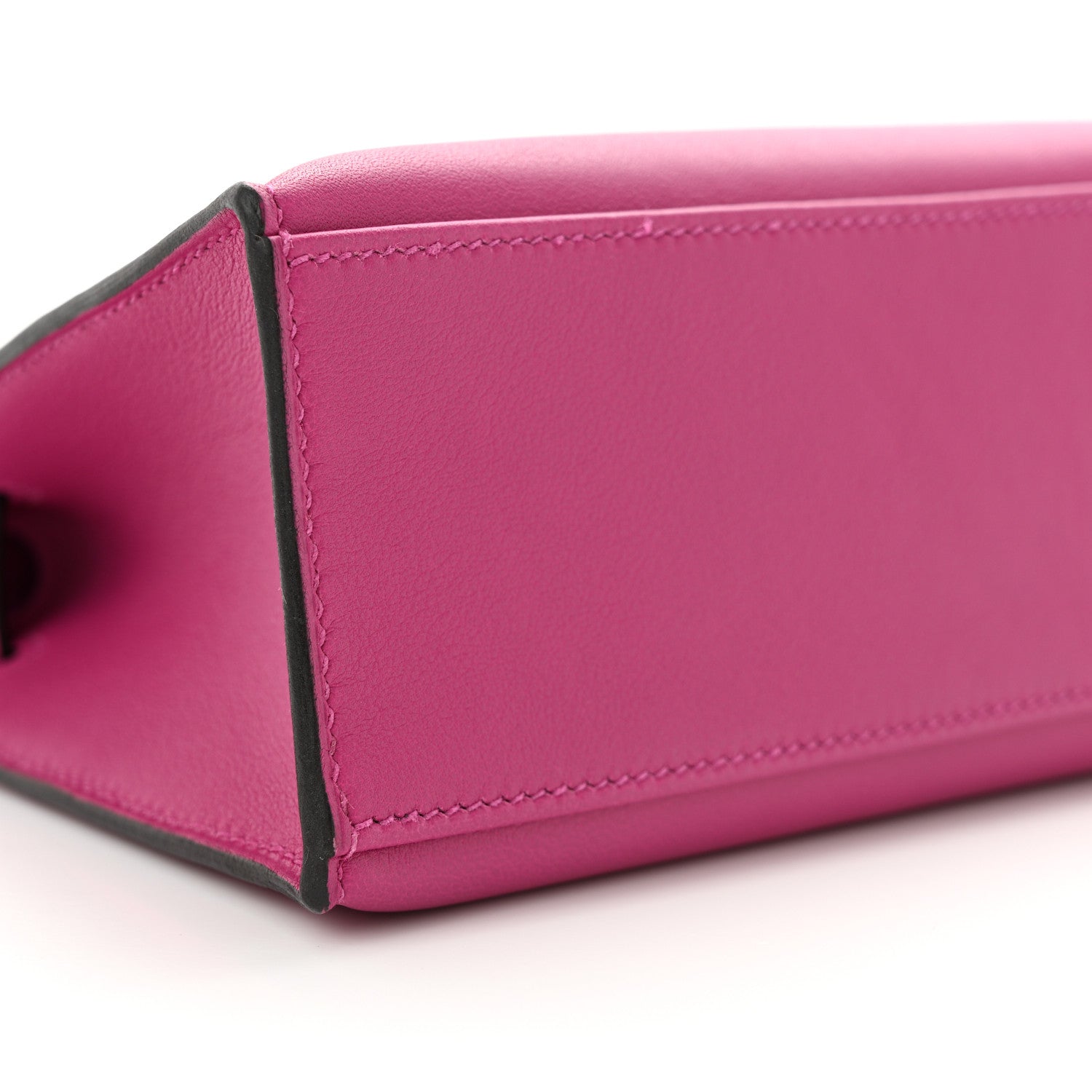 Hermes Swift Kelly Pochette Clutch Rose Pourpre 8 of 11