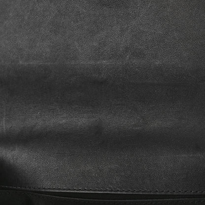 Chanel Calfskin Small Boy Logo Top Handle Flap Black 11 of 13