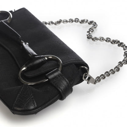 Gucci Monogram Horsebit Clutch Black 4 of 11