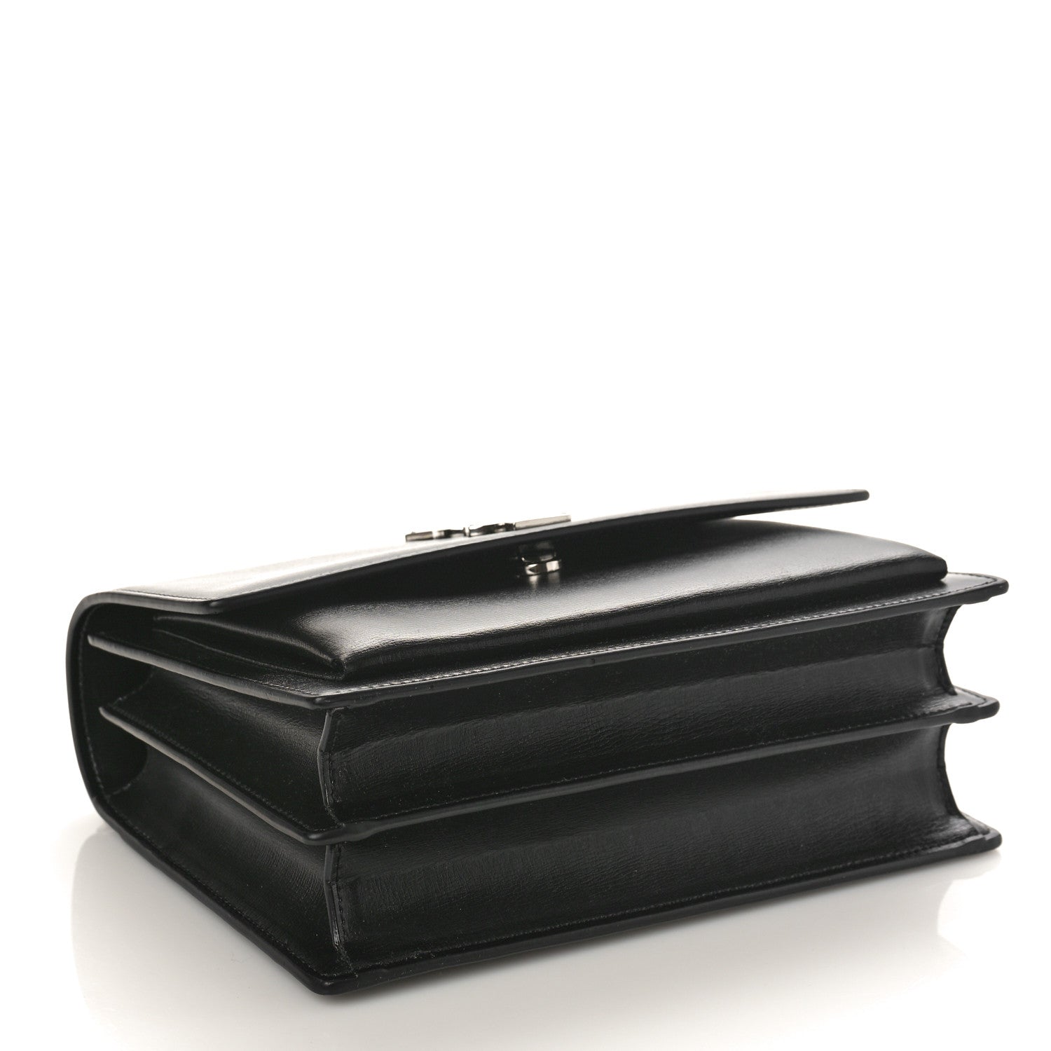 Saint Laurent Calfskin Medium Monogram Sunset Black 4 of 8