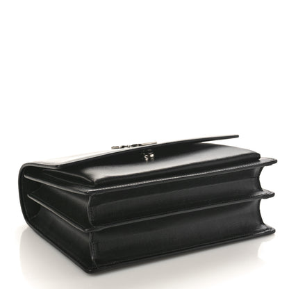 Saint Laurent Calfskin Medium Monogram Sunset Black 4 of 8