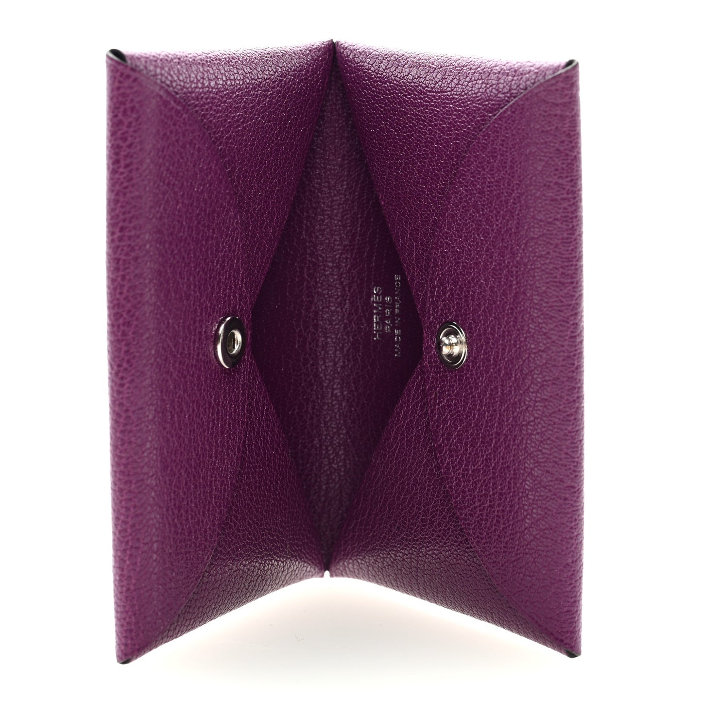 Chevre Mysore Calvi Card Case Anemone