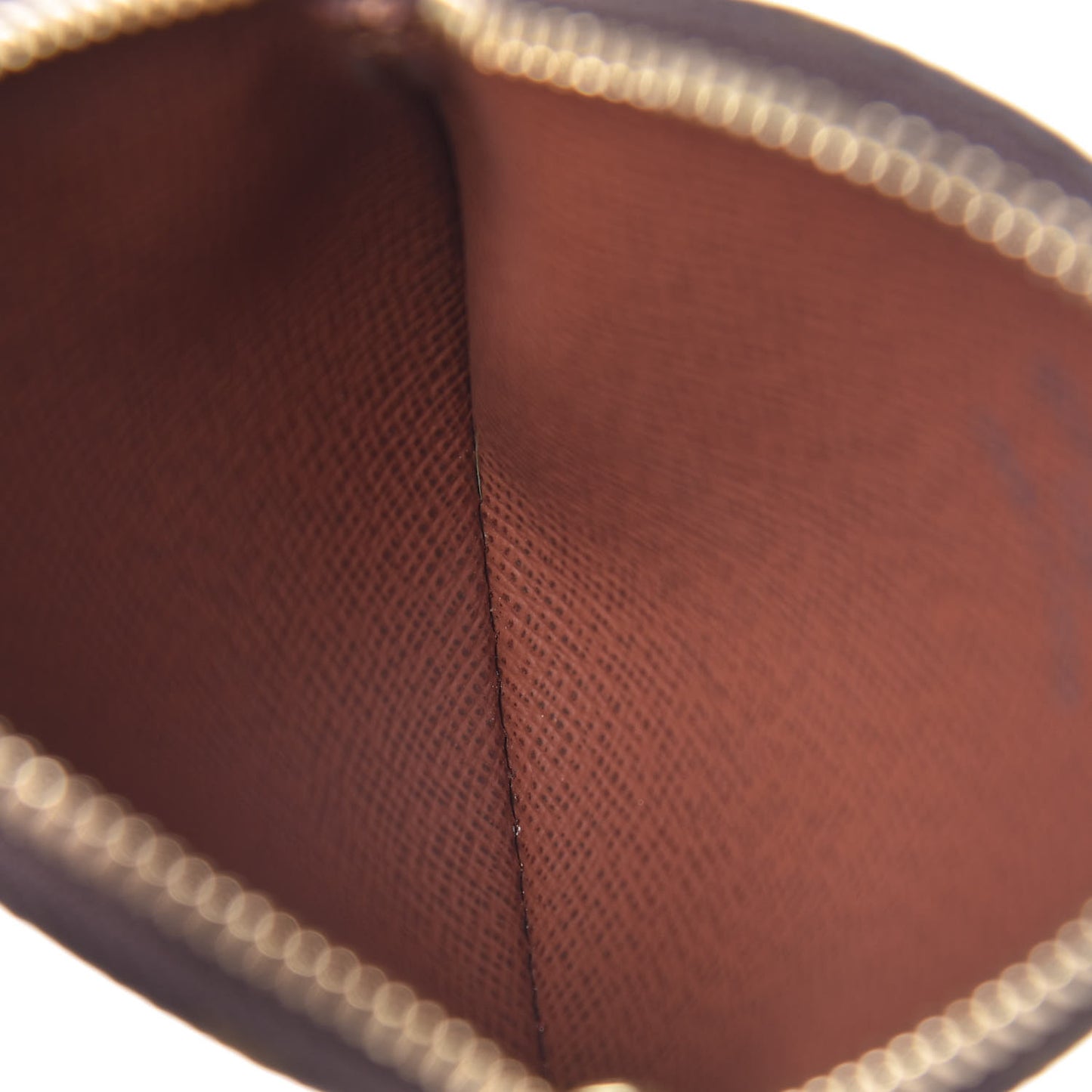 Monogram Round Coin Purse