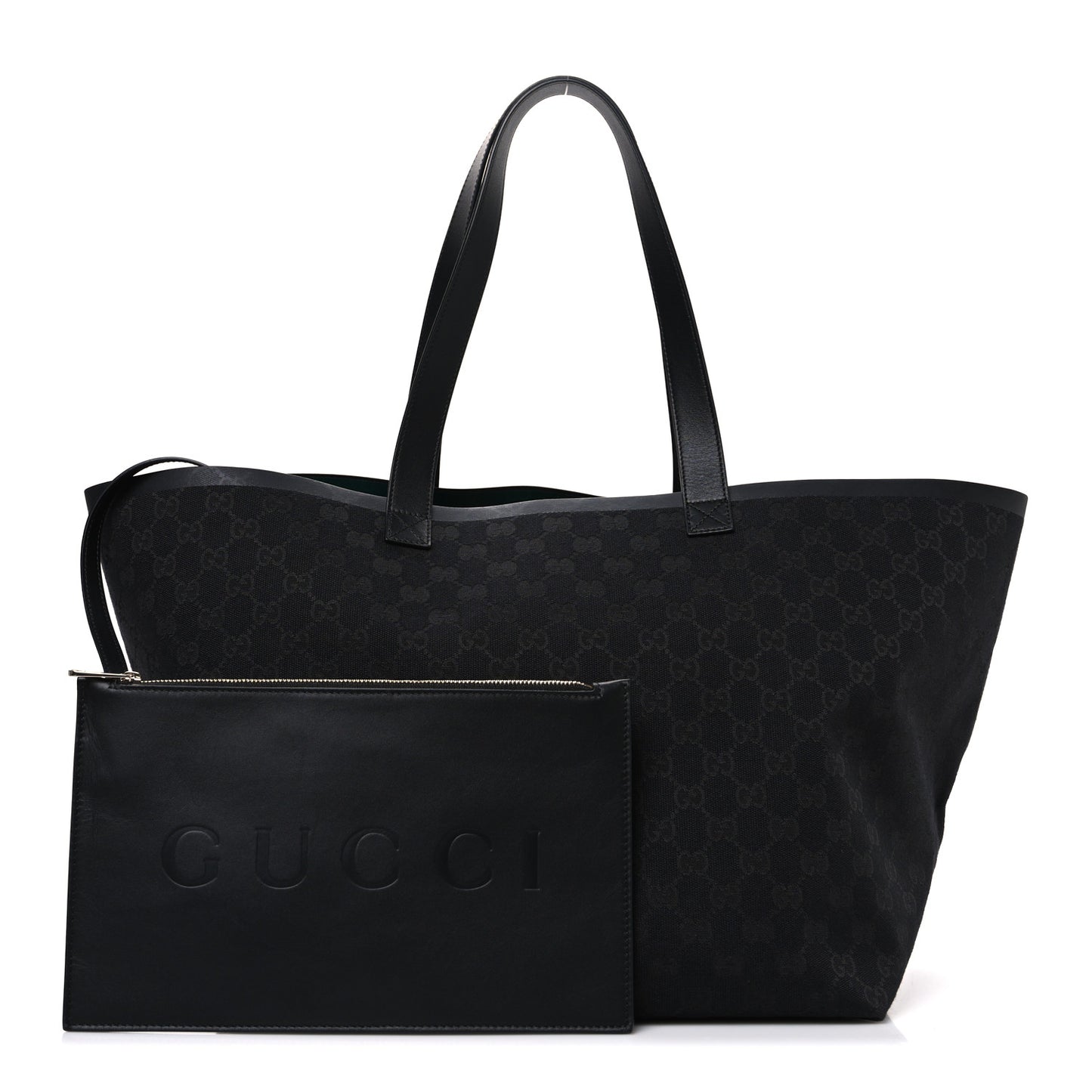 GG Monogram Medium Totissima Shopping Tote Black