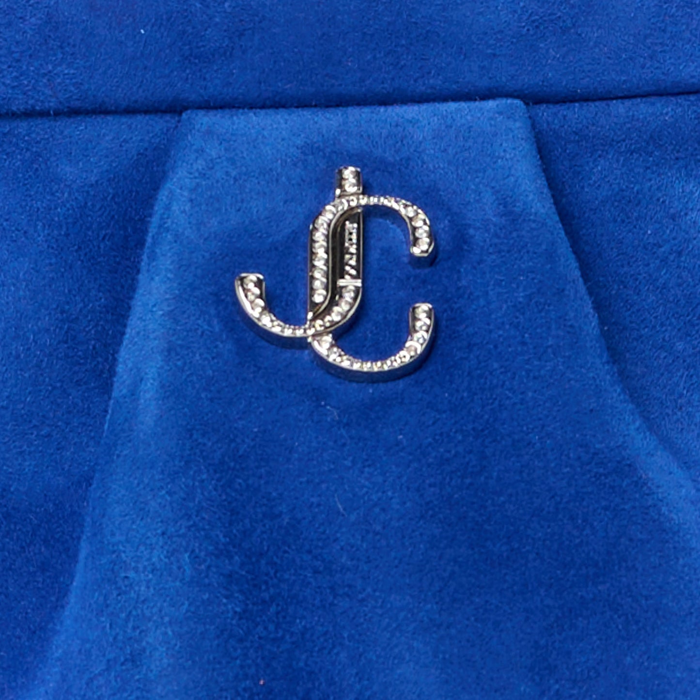 Suede Clutch Blue
