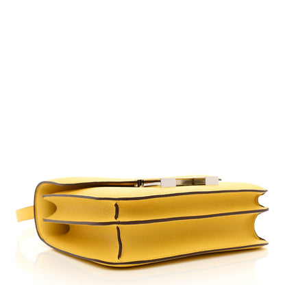 Hermes Epsom Constance 18 Jaune de Naples 5 of 12