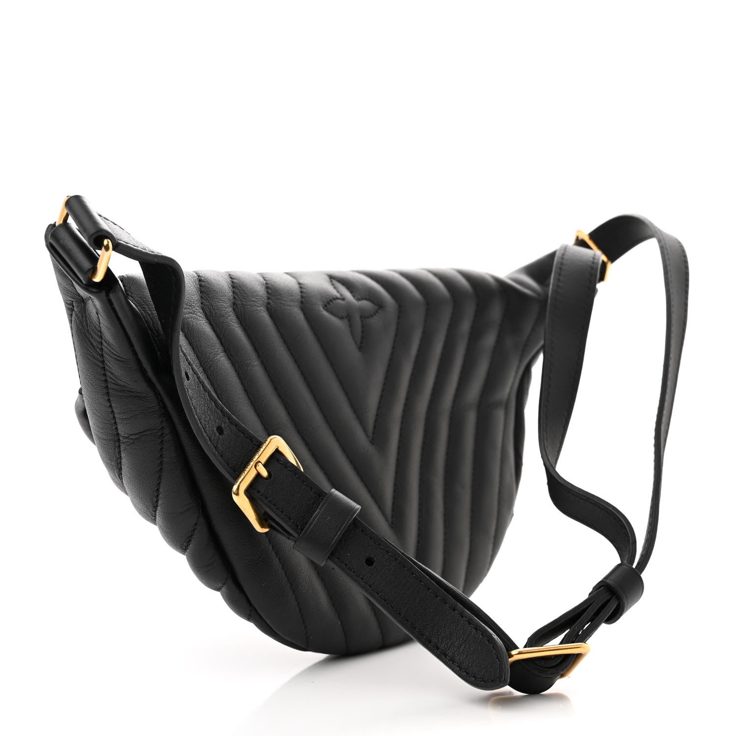 Louis Vuitton Monogram New Wave Bumbag Black 3 of 10