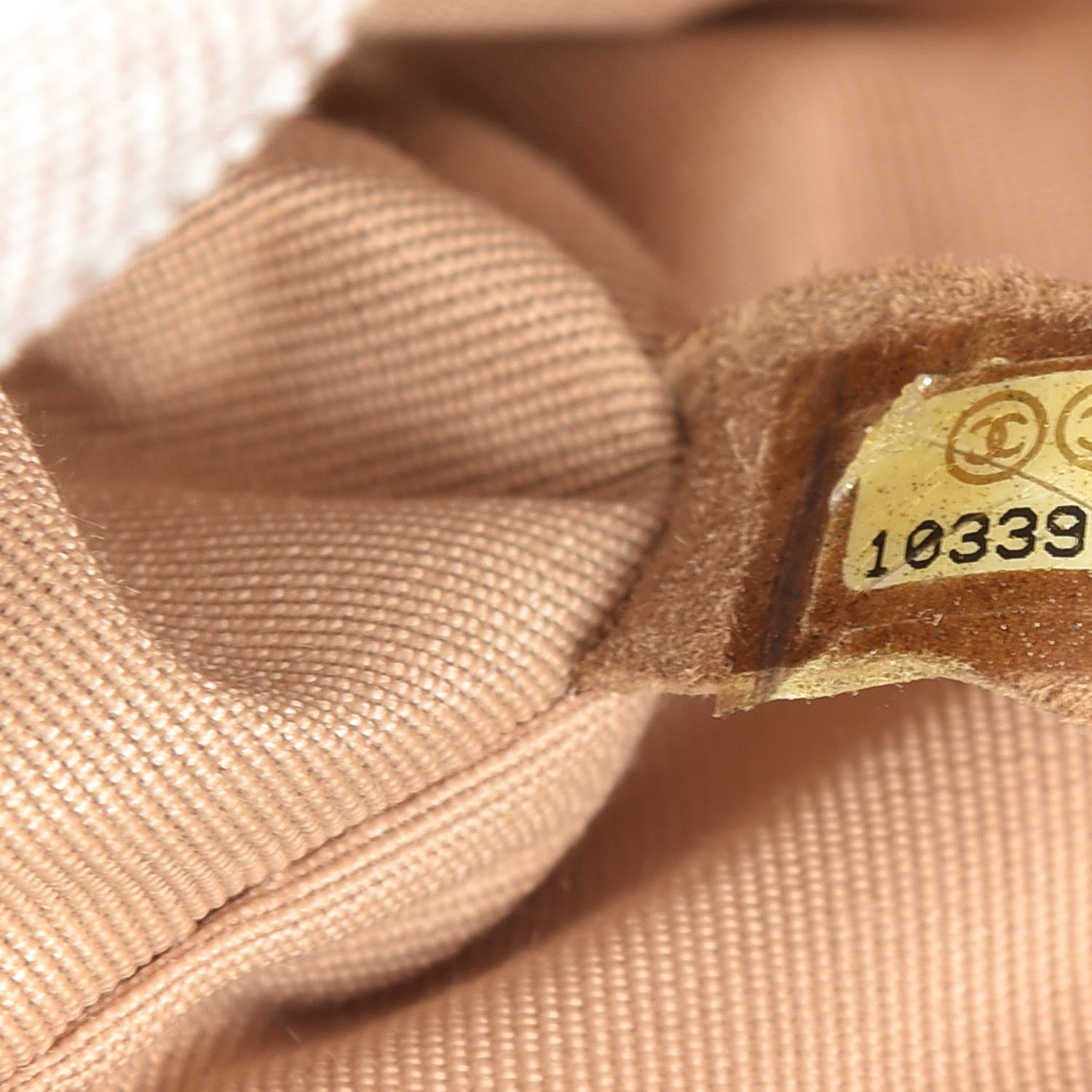Chanel Canvas Camellia N°5 Flap Beige 9 of 12