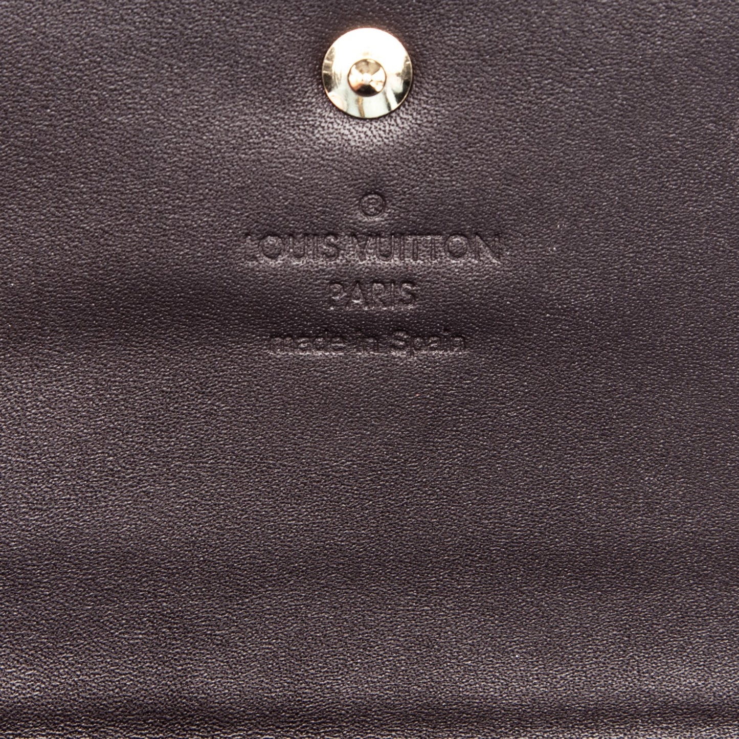 Vernis Business Card Holder Amarante