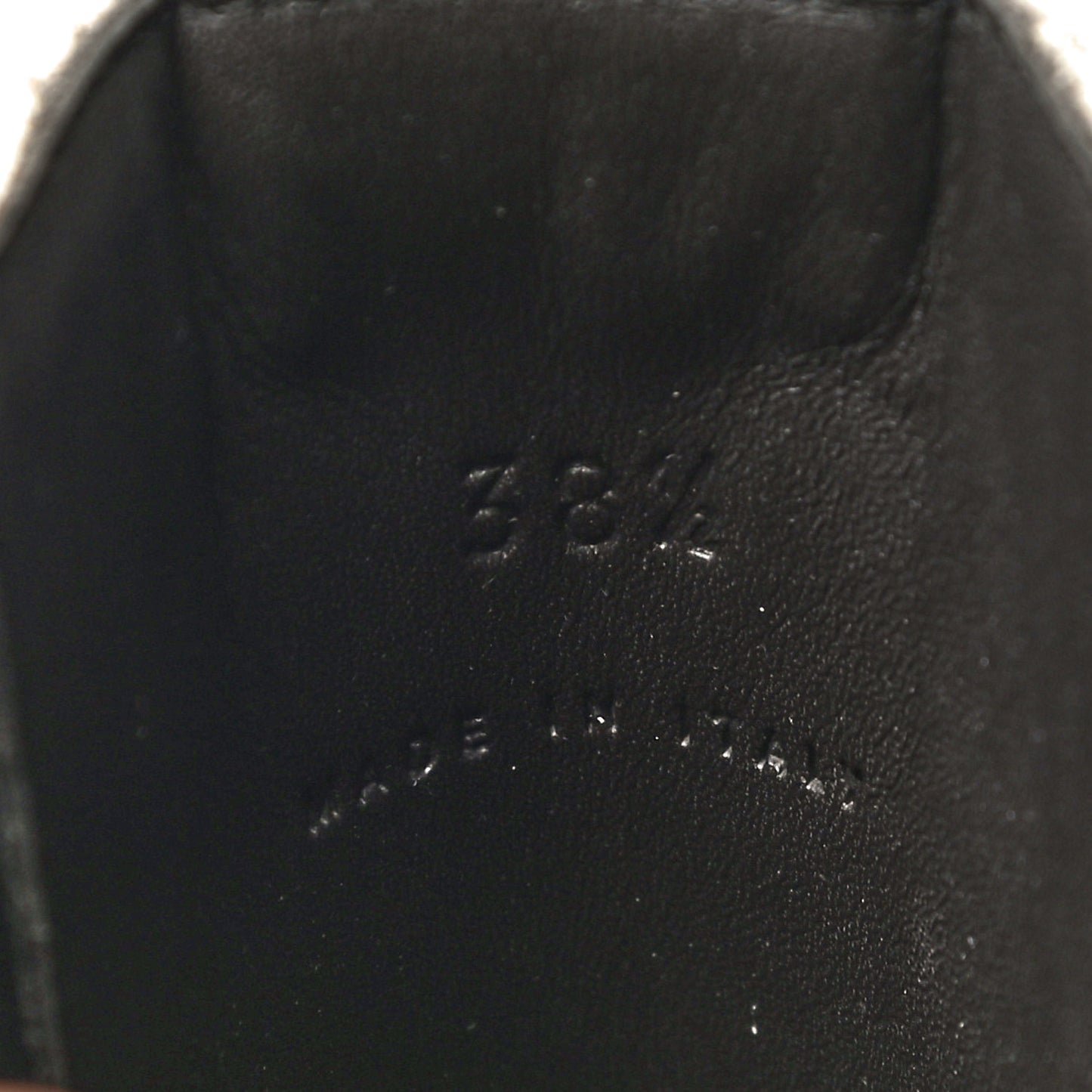 Calfskin The Tire Chelsea Boots 38.5 Wax Black Transparent