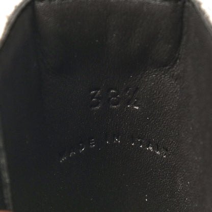 Bottega Veneta Calfskin The Tire Chelsea Boots 38.5 Wax Black Transparent 9 of 9