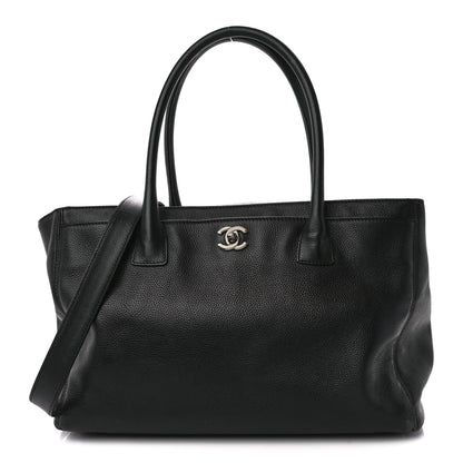 Chanel Calfskin Cerf Executive Shopper Tote Black 1 of 18