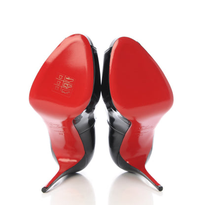 Christian Louboutin Patent New Very Prive 120 Pumps 39 Black 5 of 8