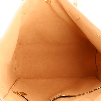 Louis Vuitton Empreinte Monogram Couture Neverfull MM Hazelnut 6 of 10