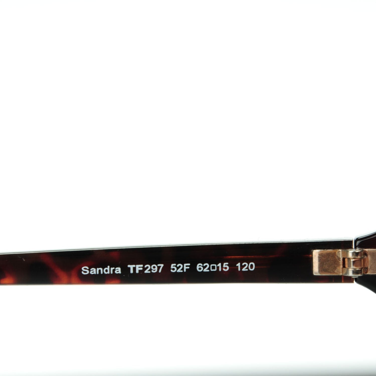 Tom Ford Sandra Crossover Sunglasses TF297 Havana Brown 4 of 5