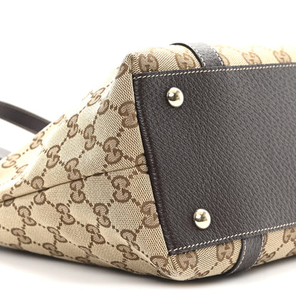 Gucci Monogram Medium Abbey Tote Brown 9 of 10